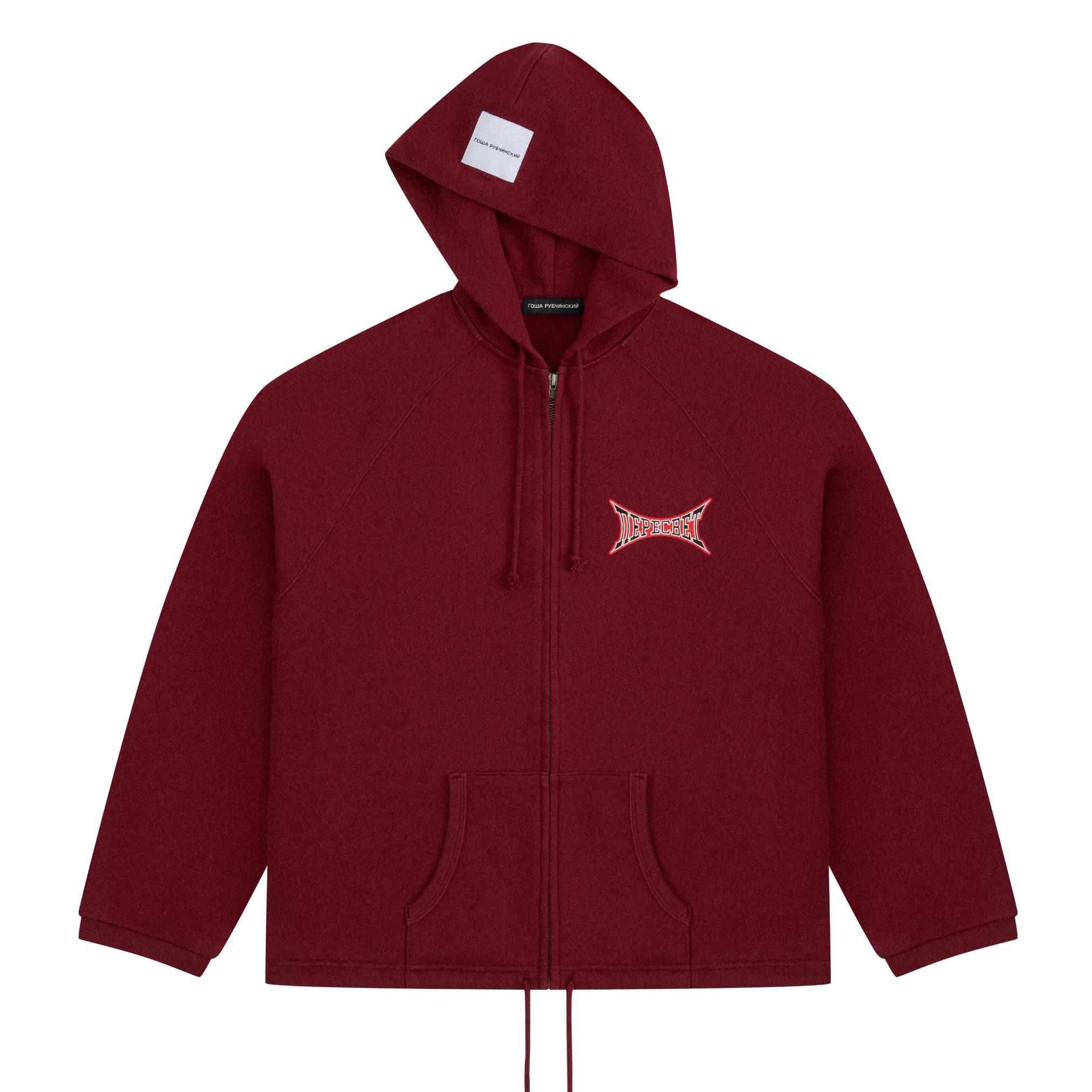ZIPPED HOODIE