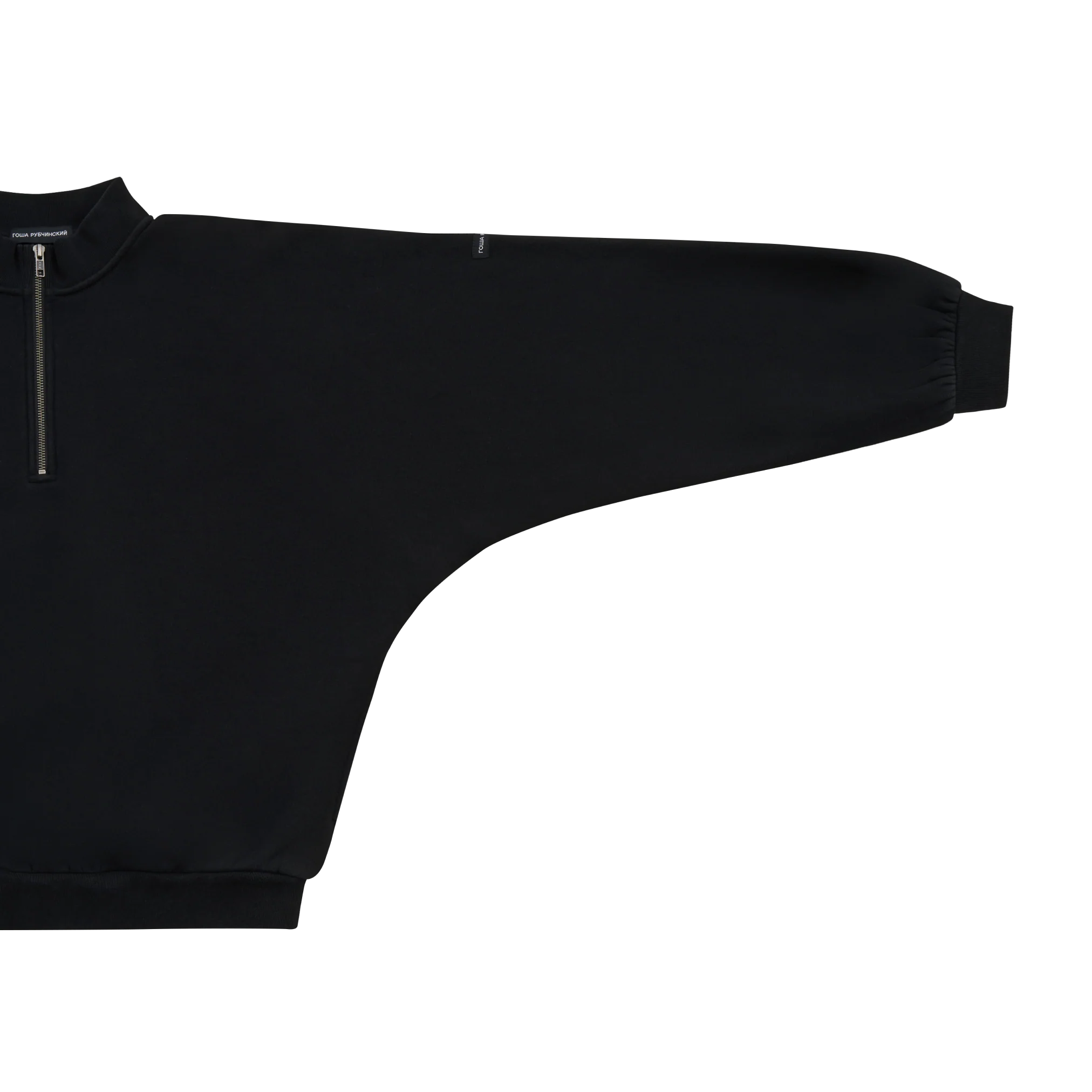 QUARTER-ZIP BRUSHED SWEATSHIRT - Image 4