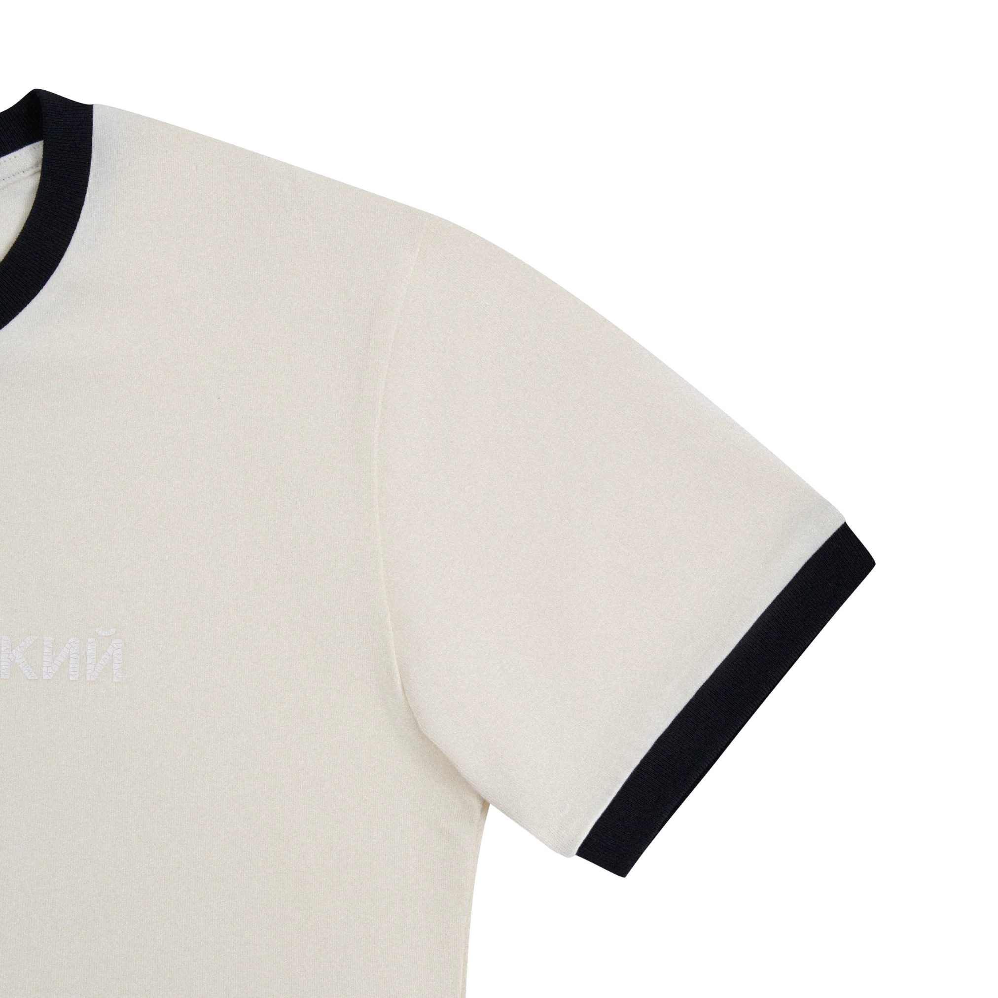 SLIM FIT T-SHIRT WITH CRACKED LOGO - Image 4